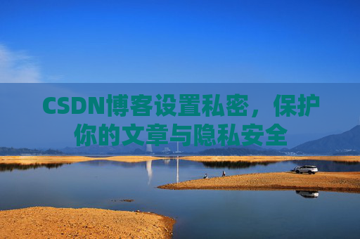 CSDN博客设置私密，保护你的文章与隐私安全